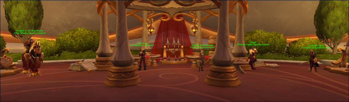 PvP Vendor Locations In Silvermoon City